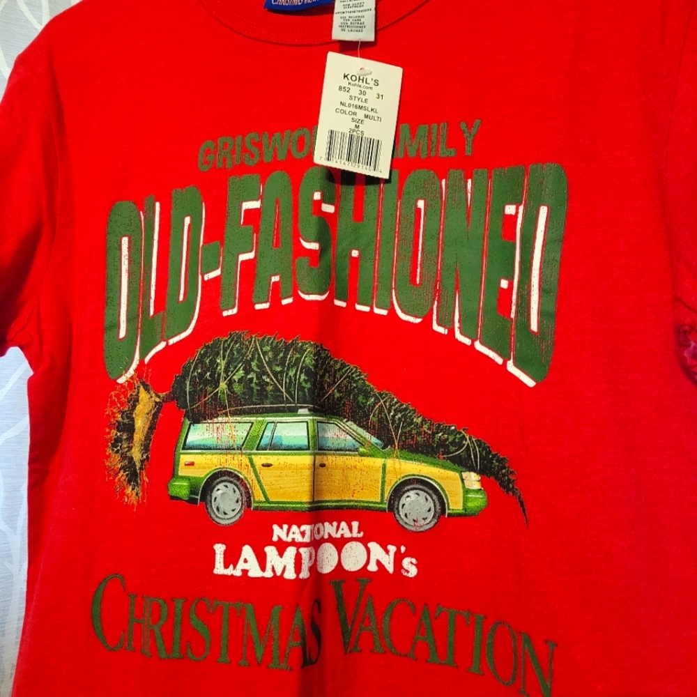 National lampoon Christmas vacation tee medium NWT